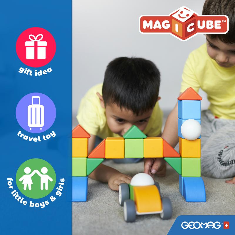 Montessori Magic Cubes - Magnetic Building Blocks