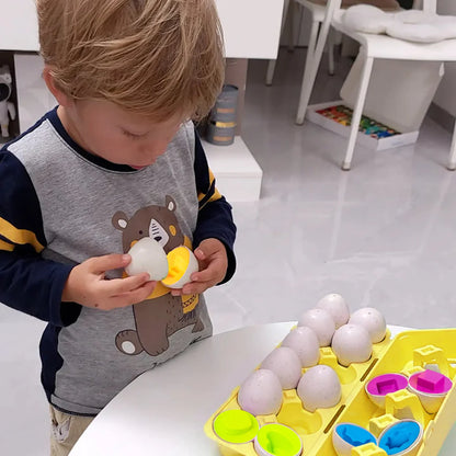 Montessori Geometric Eggs