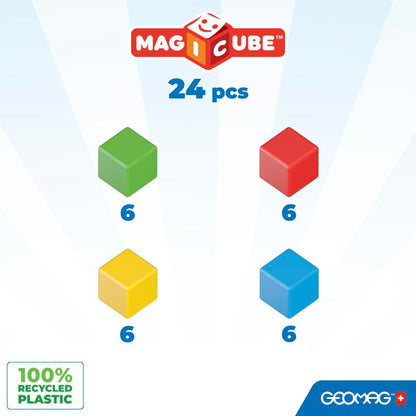 Montessori Magic Cubes - Magnetic Building Blocks