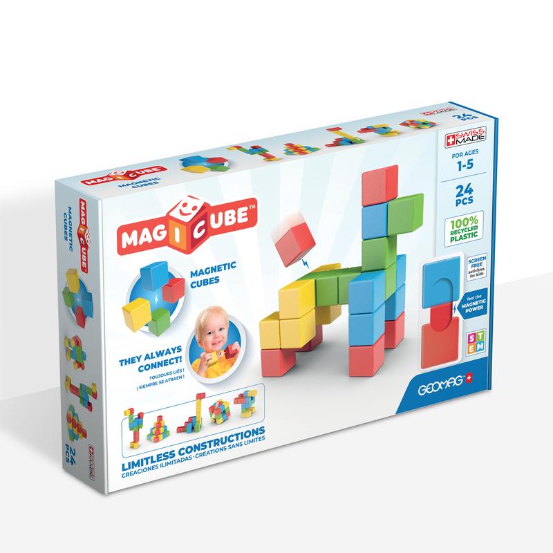 Montessori Magic Cubes - Magnetic Building Blocks