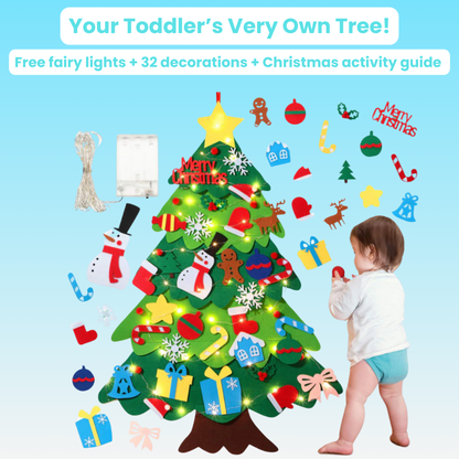 KiddoTree - Felt Christmas Tree