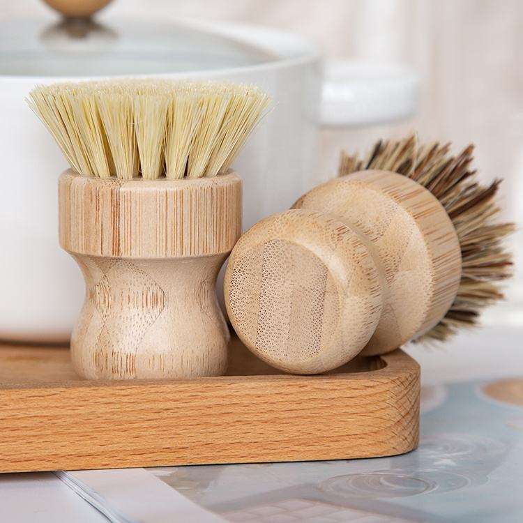 Bamboo Scrub Brush