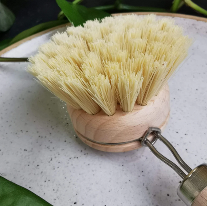 Long-Handled Bamboo Scrub Brush