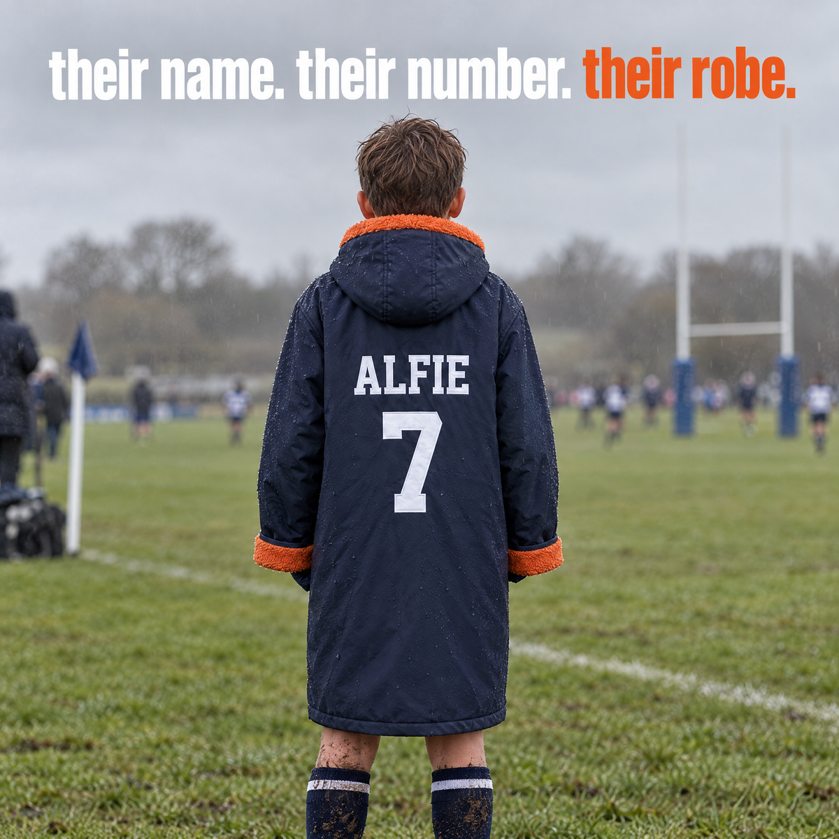 Their name. Their number. Their robe.