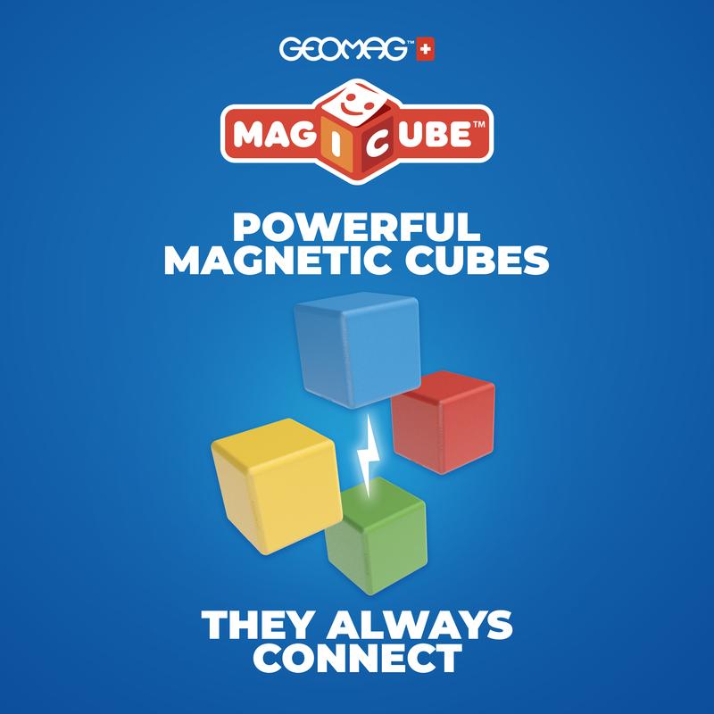 Montessori Magic Cubes - Magnetic Building Blocks